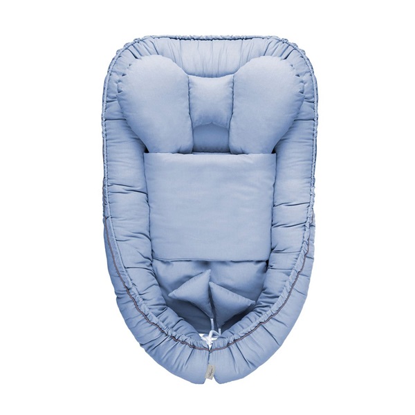 Belisima Palermo jeans baby nest with duvet