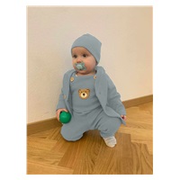 New Baby Luxury clothing Oliver grey, size 56 (0-3m)