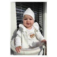 New Baby Luxury clothing Laura white, size 56 (0-3m)