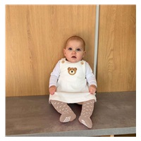 New Baby Luxury clothing Laura white, size 56 (0-3m)