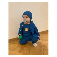 New Baby Luxury clothing Oliver blue, size 56 (0-3m)