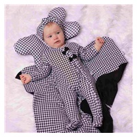 Baby cotton jumpsuit Nicol Viki, size 56 (0-3m)