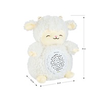 Milly Mally plush sheep with projector