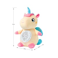 Milly Mally plush unicorn with projector