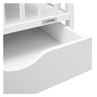 Baby cot with drawer New Baby BASIC white