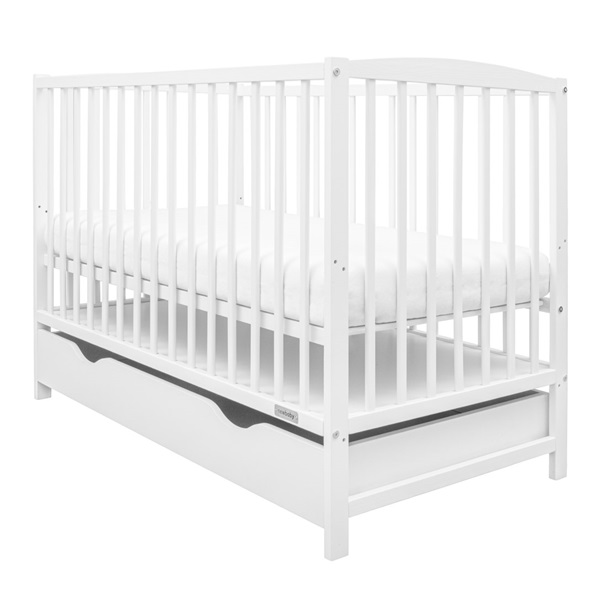 Crib with drawer New Baby LILLY white