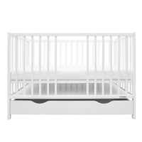 Crib with drawer New Baby LILLY white