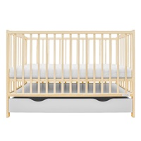 Crib with drawer New Baby LILLY natural