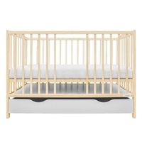 Crib with drawer New Baby LILLY natural