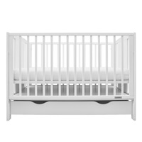 New Baby POLLY cot with drawer and drawer white