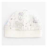 New Baby My Cars Baby Muslin Cap, size 56 (0-3m)