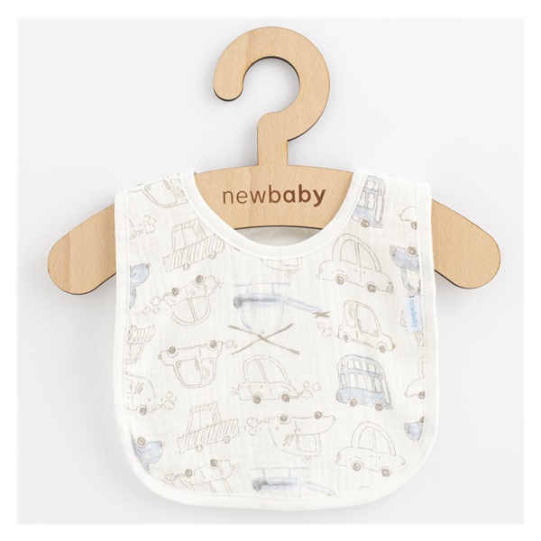 Baby Muslin Bib New Baby My Cars uni