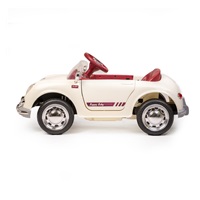 Baby Mix Retro Pearl White Electric Baby Car