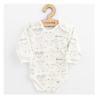 New Baby My Cars Long Sleeve Cotton Baby Bodysuit, size 80 (9-12m)