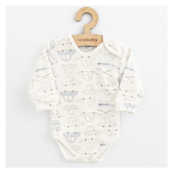 New Baby My Cars Long Sleeve Cotton Baby Bodysuit, size 86 (12-18m)