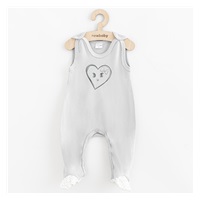 Baby cotton onesies New Baby Hearts, size 68 (4-6m)