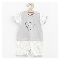 Baby summer cotton jumpsuit New Baby Hearts, size 56 (0-3m)