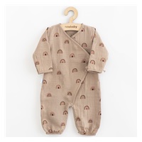 Baby muslin jumpsuit New Baby Rainbow, size 68 (4-6m)