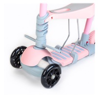 Baby three-wheeled scooter 3in1 Baby Mix Multi pink