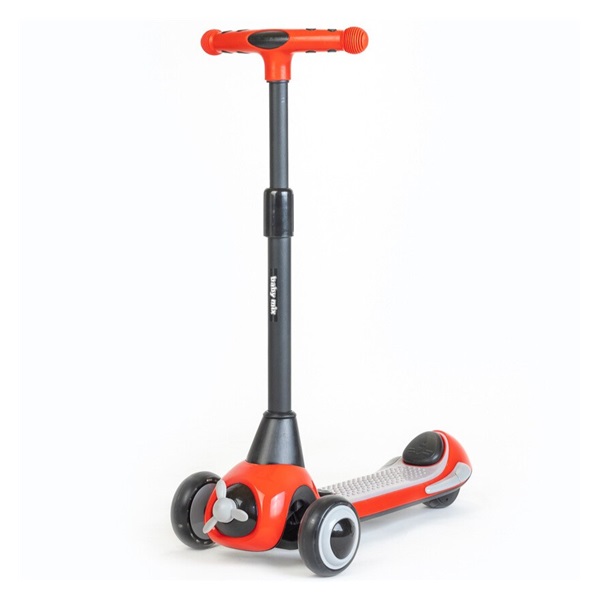 Baby Mix Moovi red electric scooter for children