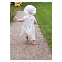 Baby Muslin Hat New Baby Zoe, size 68 (4-6m)