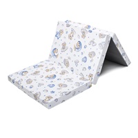 Folding mattress for crib New Baby STANDARD 120x60x5 cm koala blue