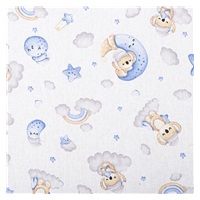 Folding mattress for crib New Baby STANDARD 120x60x5 cm koala blue