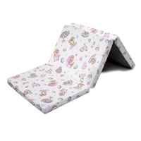 Folding mattress for crib New Baby STANDARD 120x60x5 cm koala pink