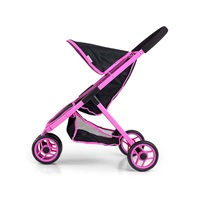 Milly Mally Susie Prestige Black Baby Golf Stroller for Dolls