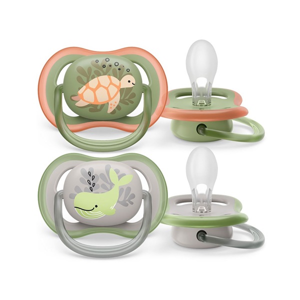 Avent Ultra air pacifier 2pcs 6- 18 m boy, size 6-18 m