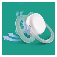 Avent Ultra air pacifier 2pcs 6- 18 m boy, size 6-18 m