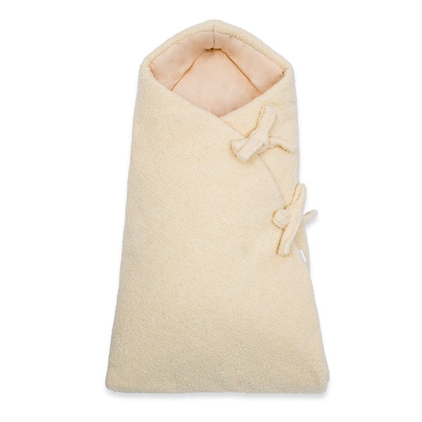 Wrap, sleeping bag New Baby Teddy cream, size 55x40 cm