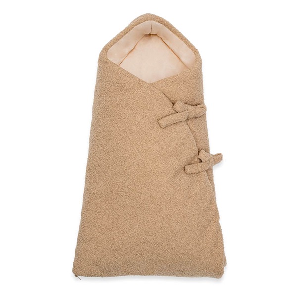 Wrap, sleeping bag New Baby Teddy beige, size 55x40 cm