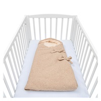 Wrap, sleeping bag New Baby Teddy beige, size 55x40 cm