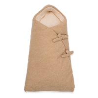 Wrap, sleeping bag New Baby Teddy beige, size 55x40 cm