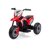 Elektrická motorka Baby Mix Honda CRF 450R červená