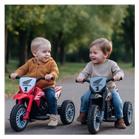 Elektrická motorka Baby Mix Honda CRF 450R červená