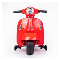 Baby Mix electric motorbike Vespa red