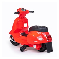 Baby Mix electric motorbike Vespa red