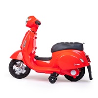 Baby Mix electric motorbike Vespa red