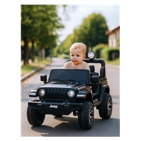 Baby Mix battery vehicle Jeep Wrangler Rubicon black