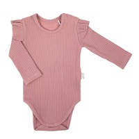 Baby body with long sleeves Nicol Emily pink and purple, size 68 (4-6m)