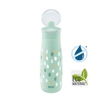 NUK Mini-Me Flip 2-in-1 Baby Bottle, 450 ml green