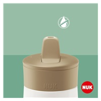 NUK Mini-Me Flip 2-in-1 Baby Bottle, 450 ml green