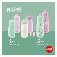 NUK Mini-Me Flip 2-in-1 Baby Bottle, 450 ml green