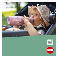 NUK Mini-Me Flip 2-in-1 Baby Bottle, 450 ml green