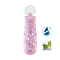 NUK Mini-Me Flip 2-in-1 Baby Bottle, 450 ml pink