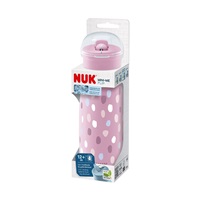 NUK Mini-Me Flip 2-in-1 Baby Bottle, 450 ml pink