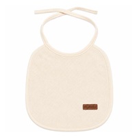 Children's terry bib lined with PVC New Baby beige