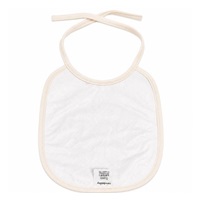 Children‘s terry bib lined with PVC New Baby beige